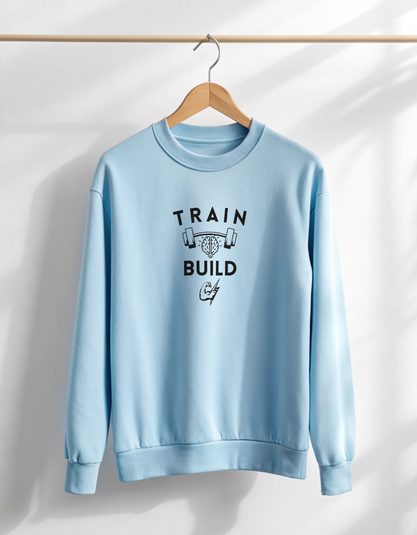 Train Mind Build Body Unisex Sweatshirt