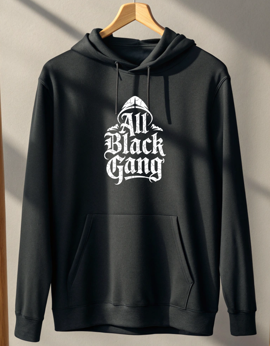 All Black Gang Hoodie