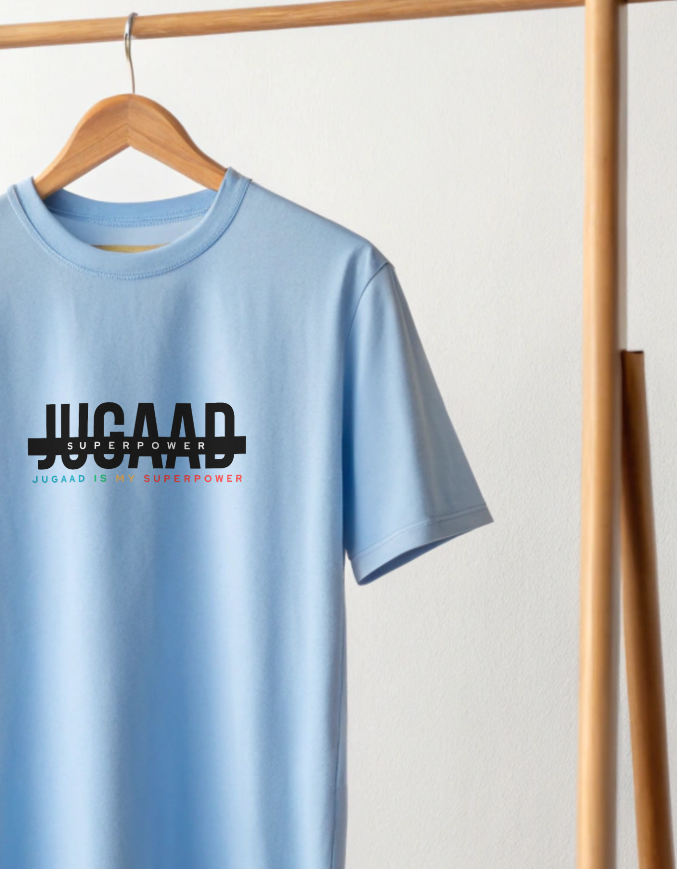 Jugaad Is My Superpower Unisex Oversized Classic T-Shirt