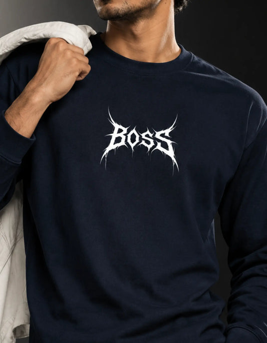 Boss Men's Full Sleeve T-Shirt