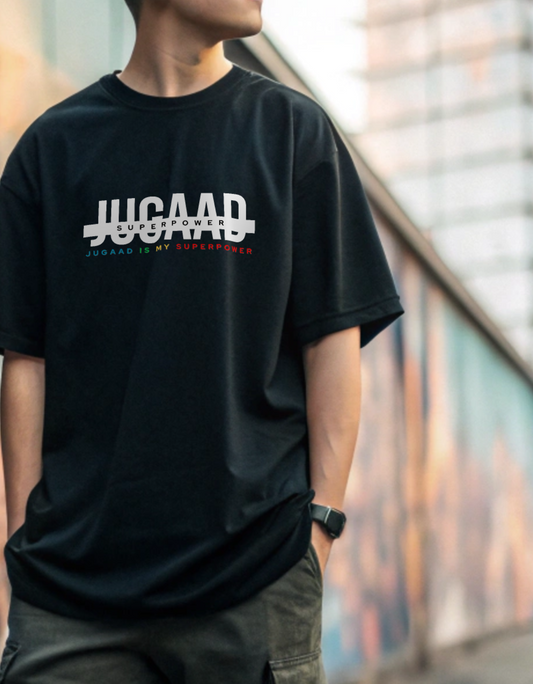 Jugaad Unisex Oversized Classic T-Shirt