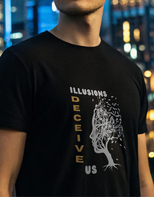 Illusions Deceive Us Unisex Classic Crew T-Shirt