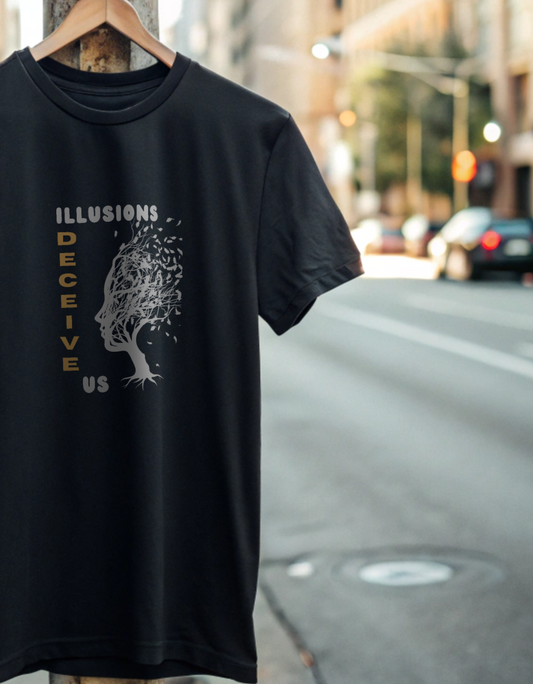 Illusions Deceive Us Unisex Classic Crew T-Shirt