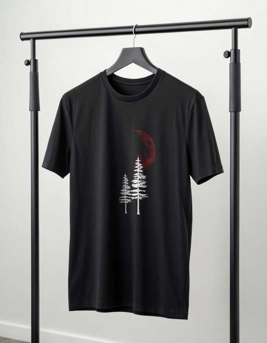 Red Moon Unisex Basic T-Shirt