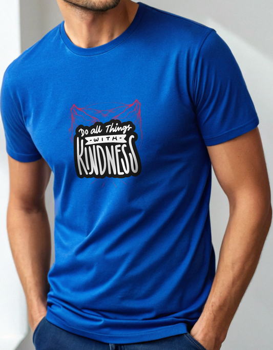 Do All Things With Kindness Unisex Classic Crew T-Shirt