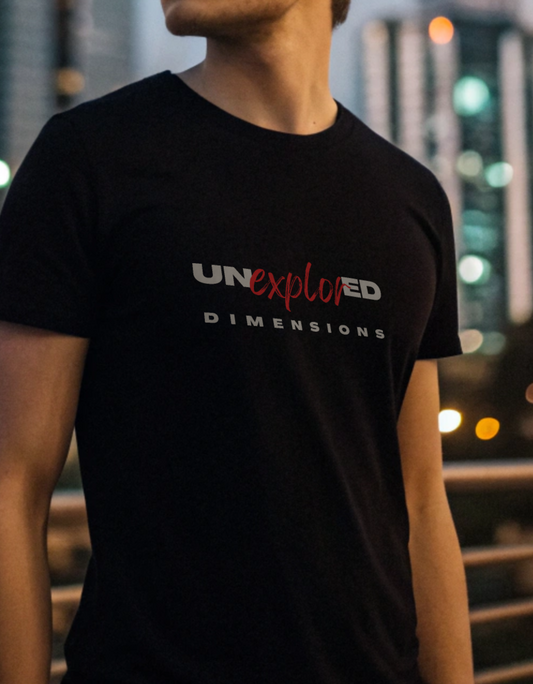Unexplored Dimensions Motivational Unisex Classic Crew T-Shirt
