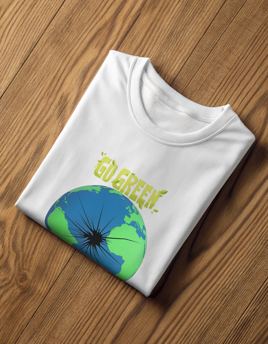 Go Green Save the Earth Unisex Classic Crew T-Shirt
