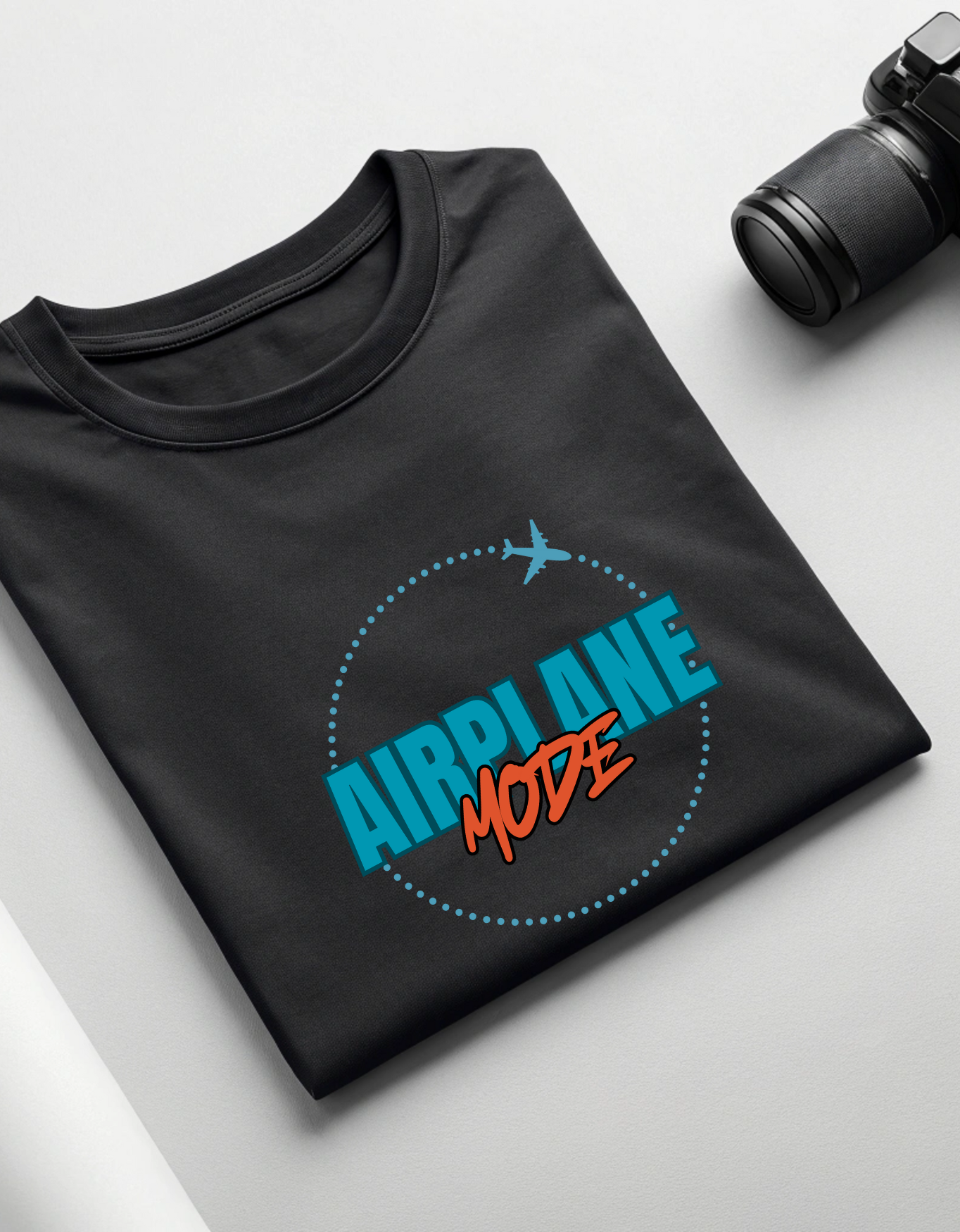 Airplane Mode Travel Vibes Unisex Classic Crew T-Shirt