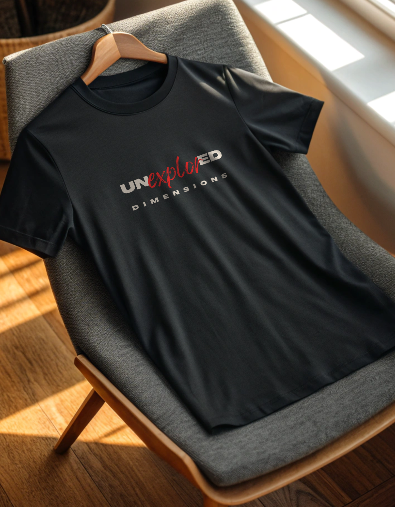 Unexplored Dimensions Motivational Classic Crew T-Shirt