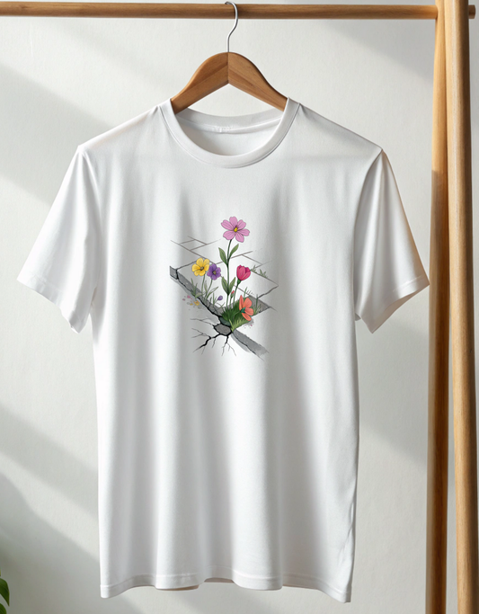 Beauty Breaks Through Classic Crew T-Shirt