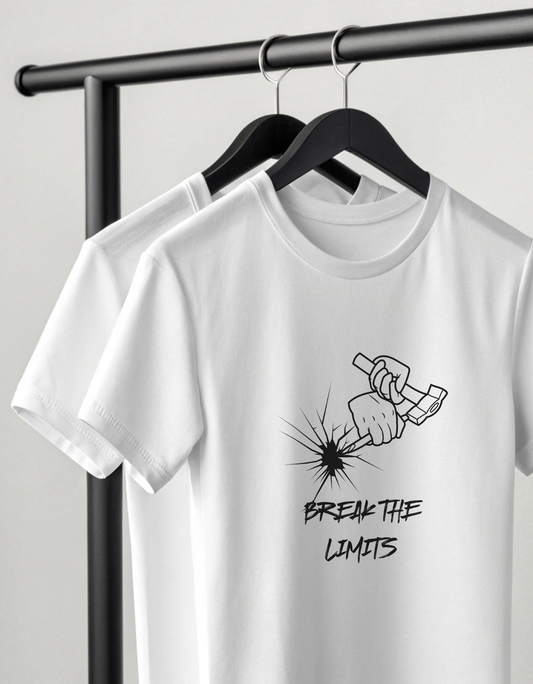 Break the Limits Motivational Unisex Classic Crew T-Shirt