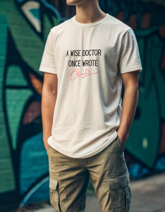 Doctor Writing Unisex Classic Crew T-Shirt