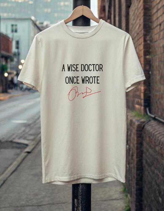 Doctor Writing Unisex Classic Crew T-Shirt