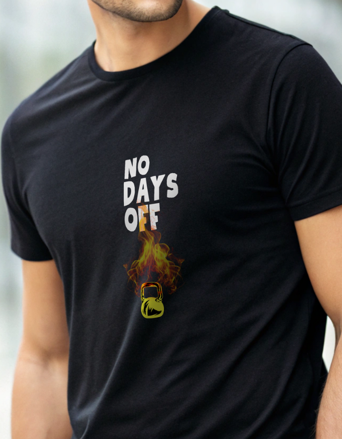 No Days Off Basic T-Shirt