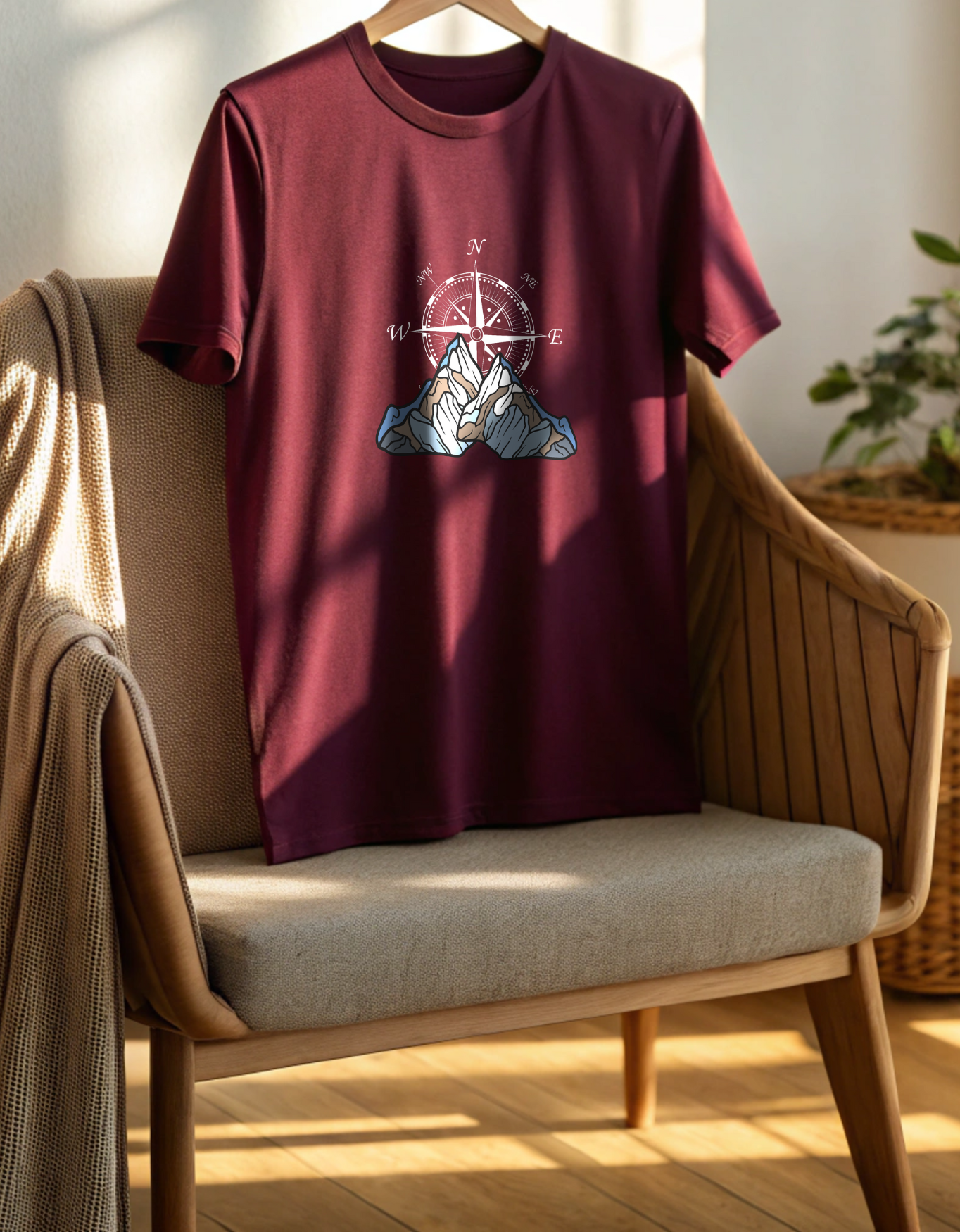Mountain Exploration Unisex Classic Crew T-Shirt