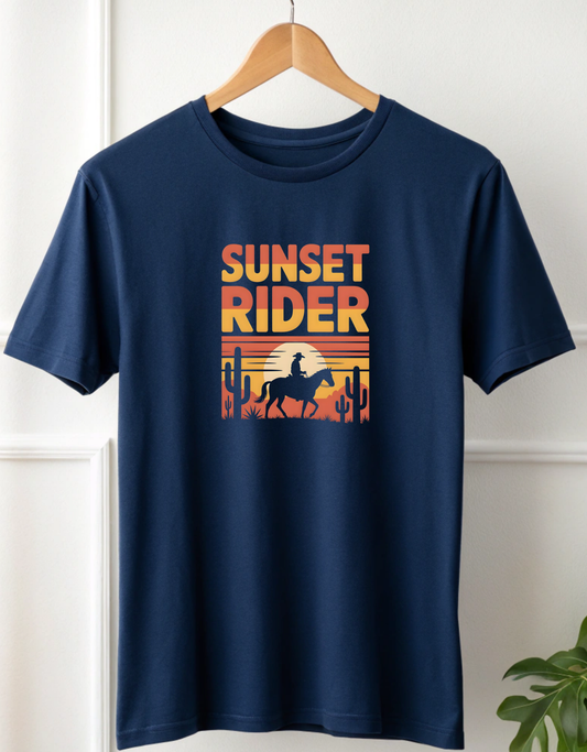 Sunset Rider Classic Crew T-Shirt