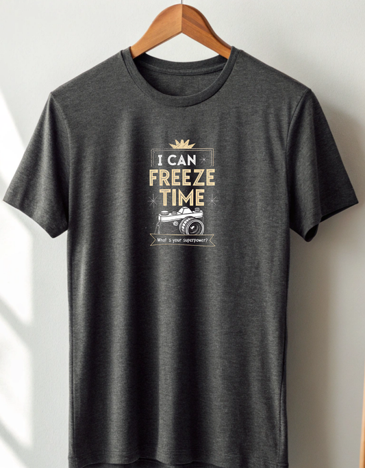 I Can Freeze Time Classic Crew T-Shirt