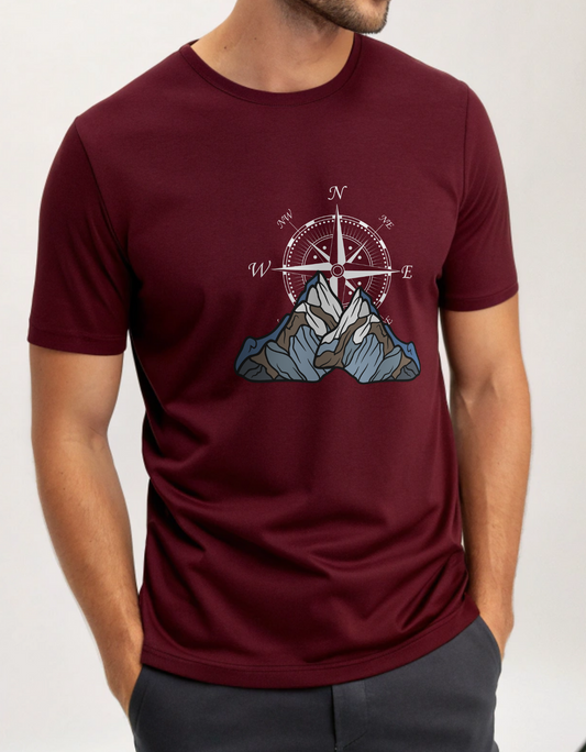 Mountain Exploration Unisex Classic Crew T-Shirt