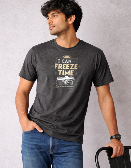 I Can Freeze Time Classic Crew T-Shirt