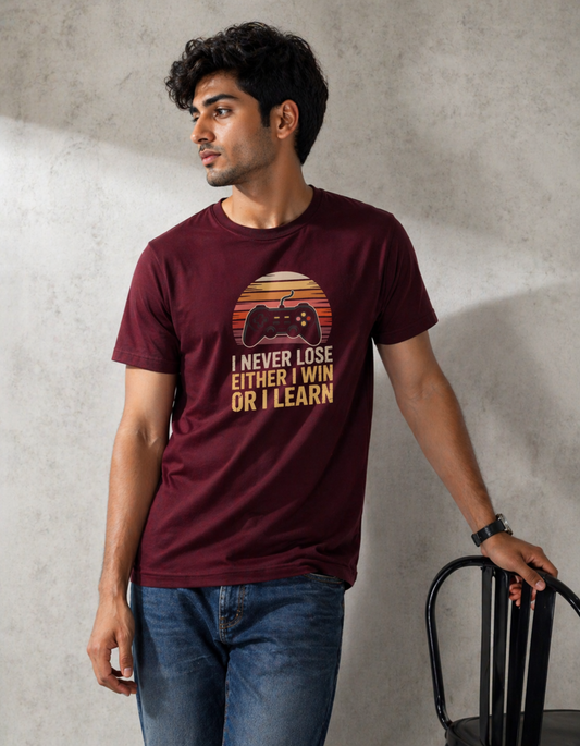 I Never Lose Classic Crew T-Shirt