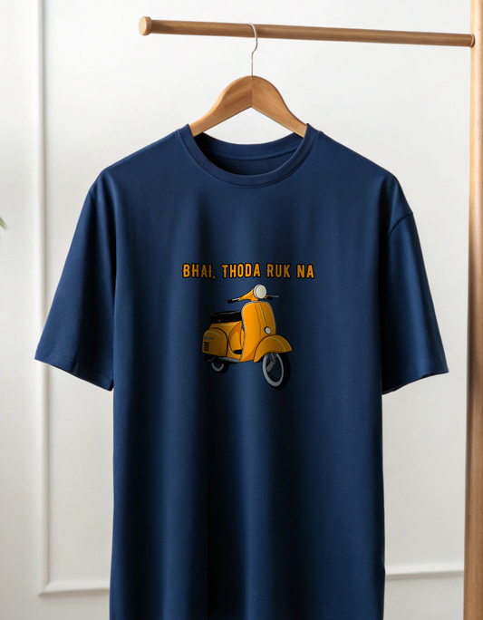 Bhai Thoda Ruk Na Unisex Oversized Classic T-Shirt