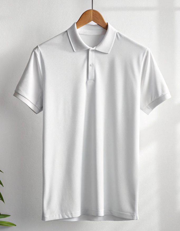 Men's Polo White T-shirts at ₹599
