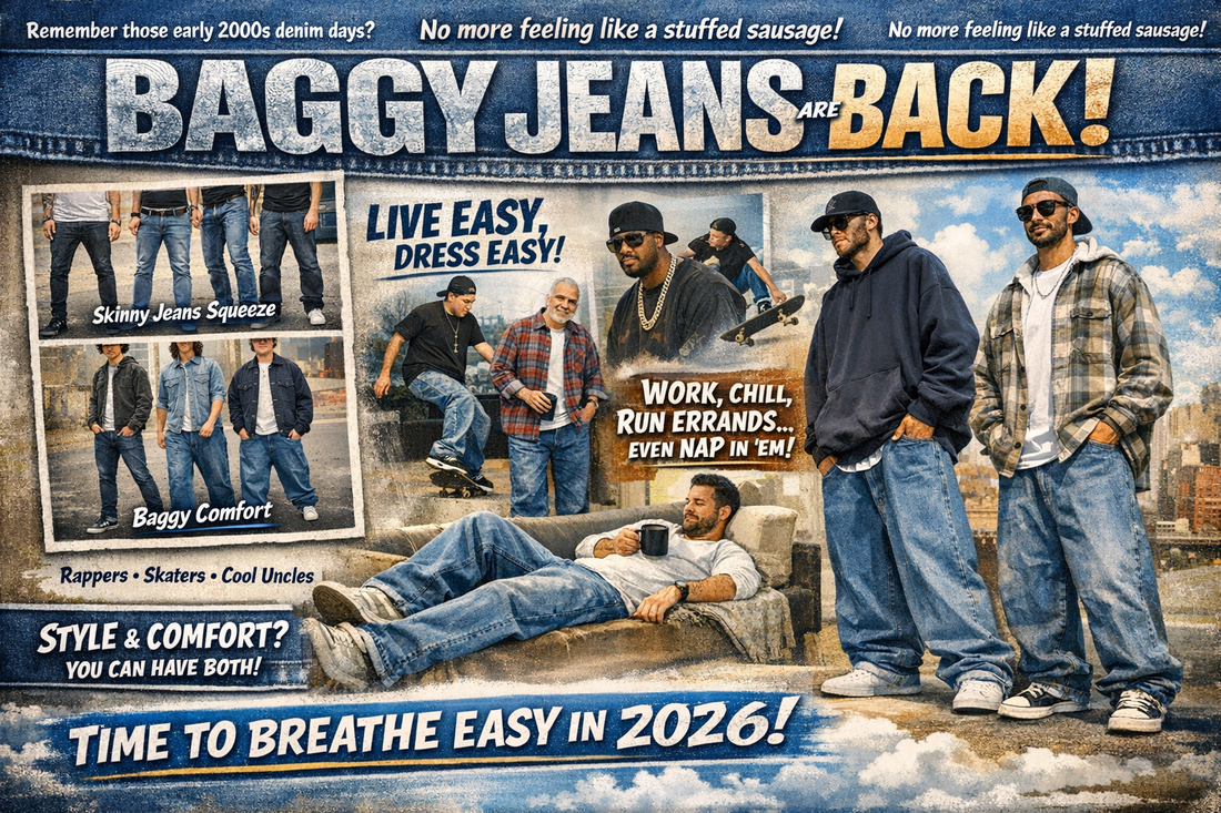 Baggy Jeans for Men in 2026