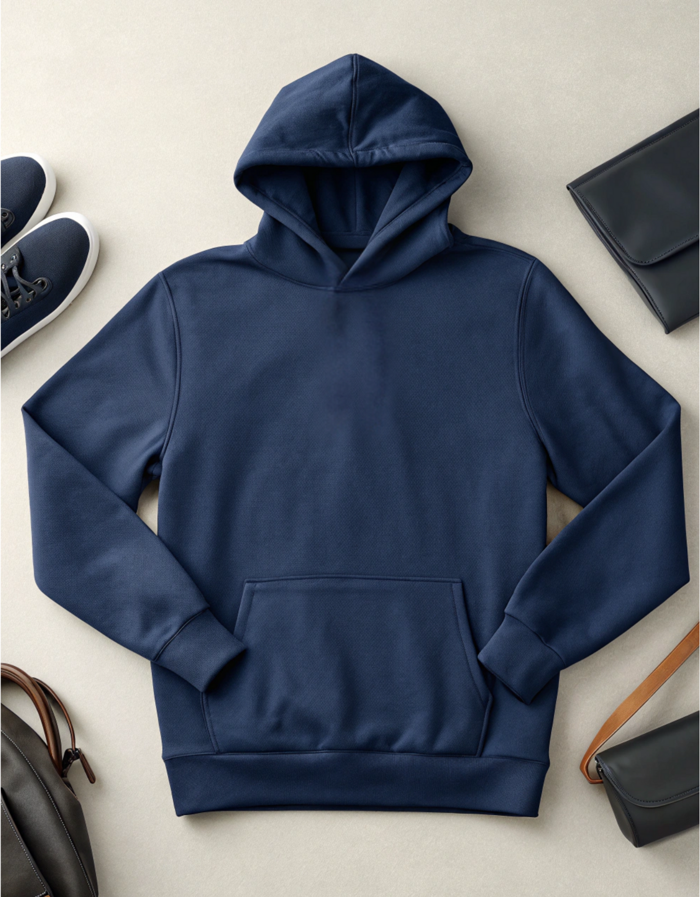 Navy Blue Hoodie