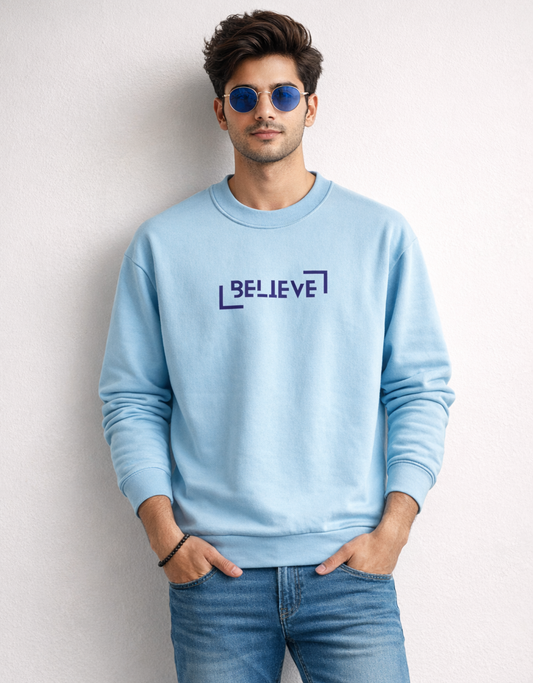 Believe Sweatshirt for Men