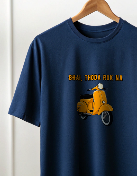 Bhai Thoda Ruk Na Unisex Oversized Classic T-Shirt