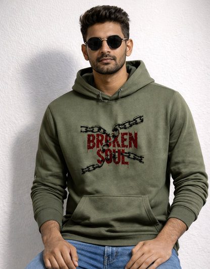 Broken Soul Hoodie for Men