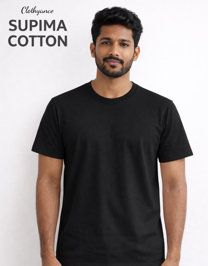 Black Supima T-Shirt
