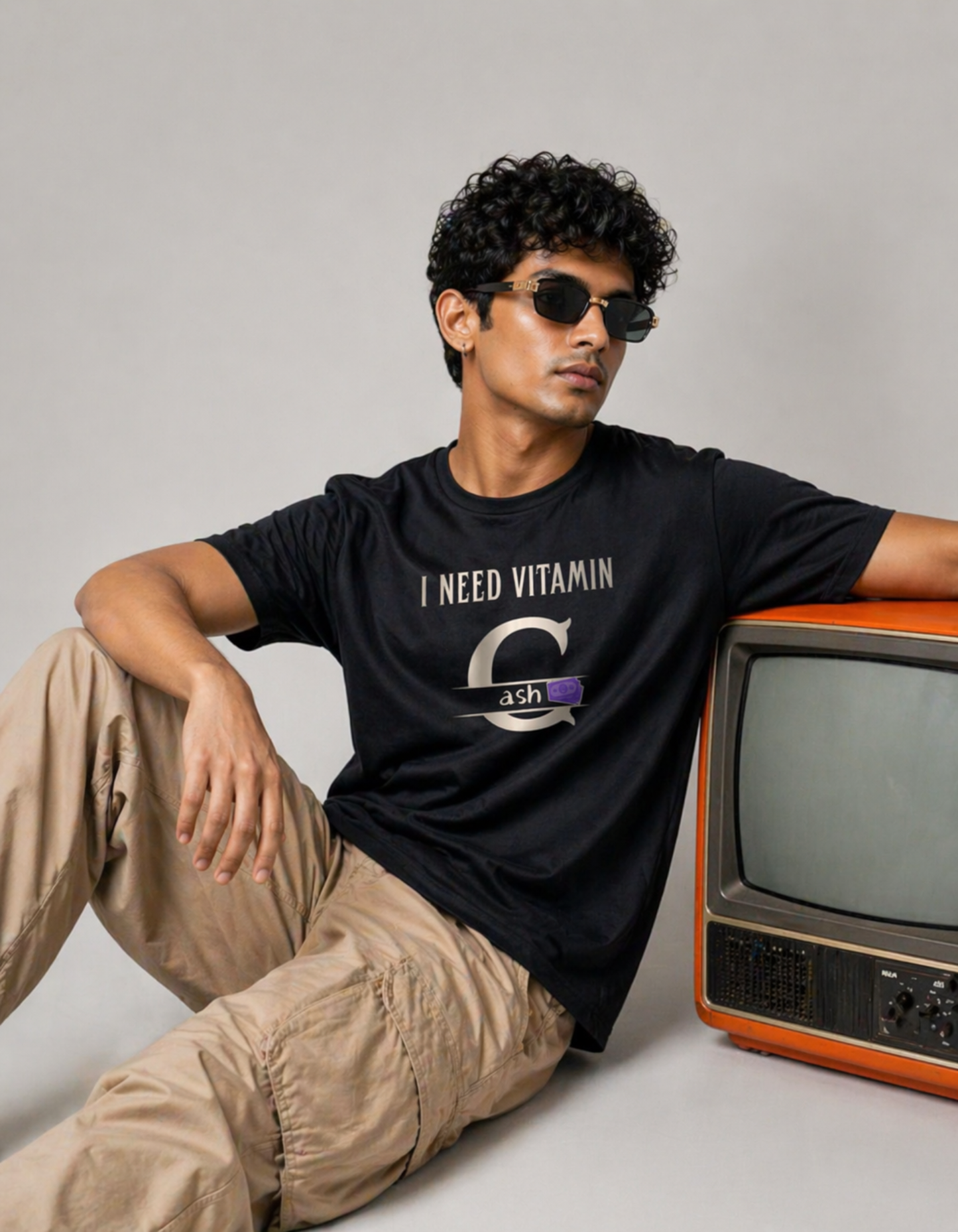 I Need Vitamin Cash Classic Crew T-Shirt