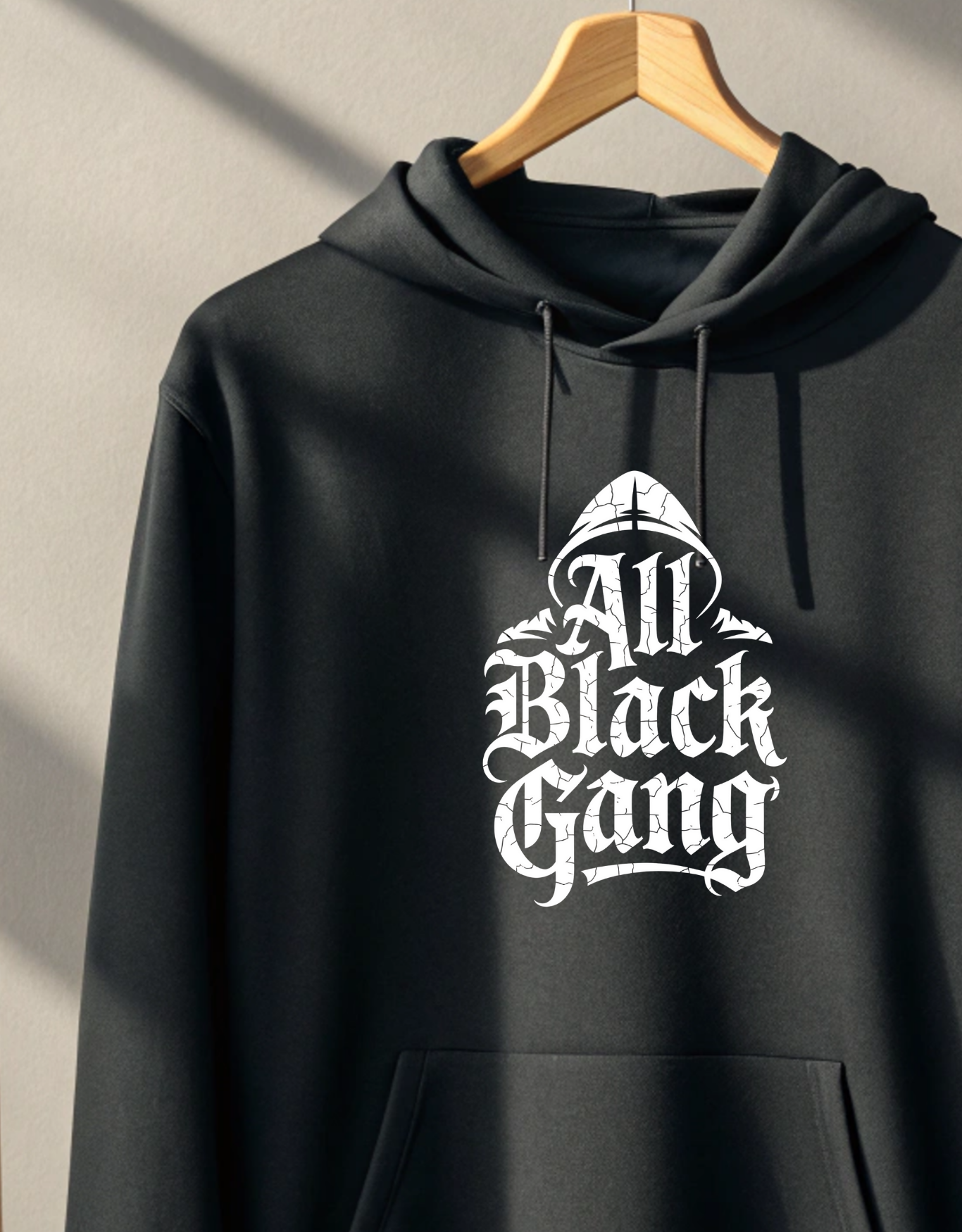 All Black Gang Hoodie