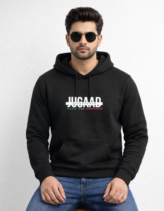 Jugaad Superpower Hoodie for Men