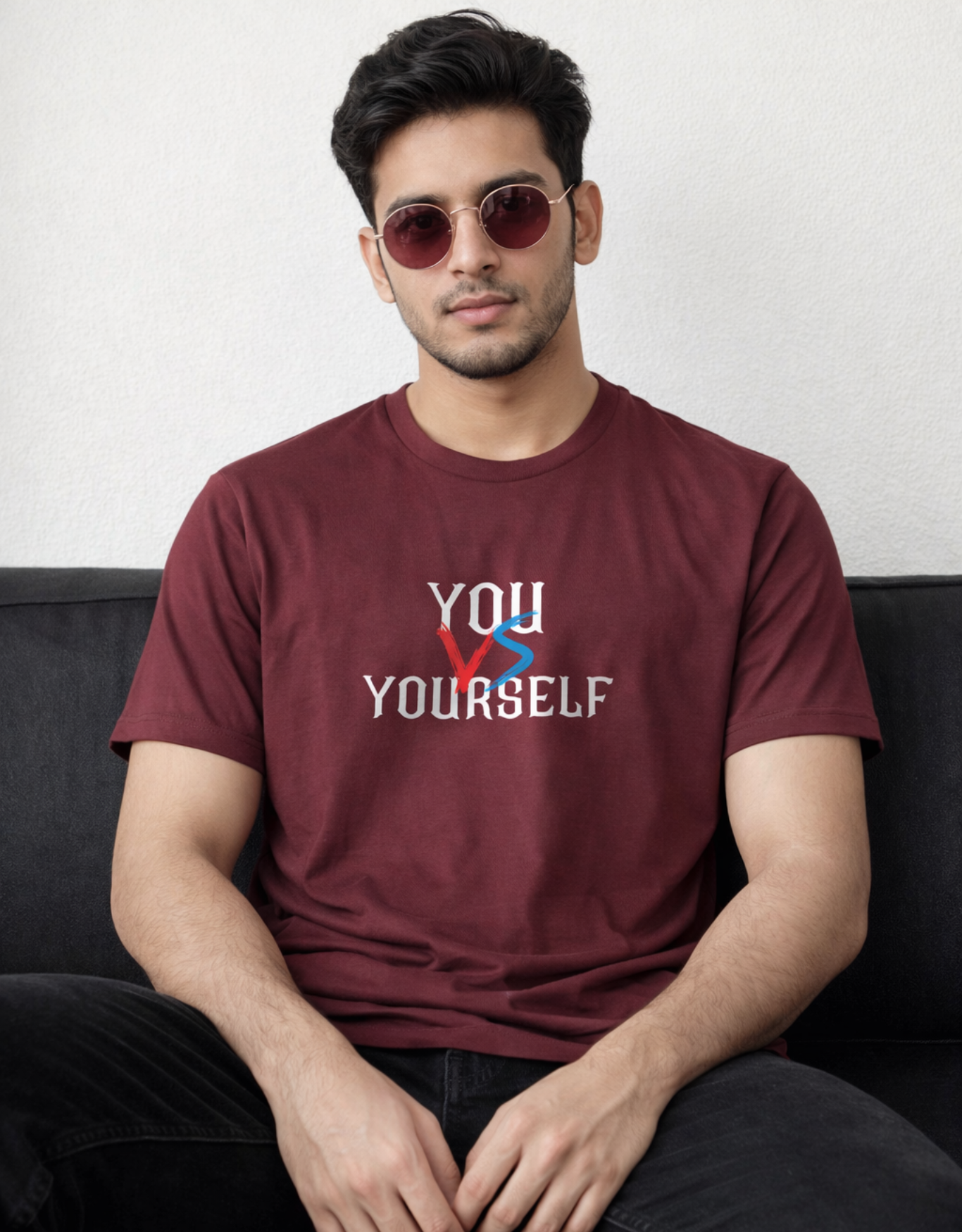You vs Yourself Classic Crew T-Shirt
