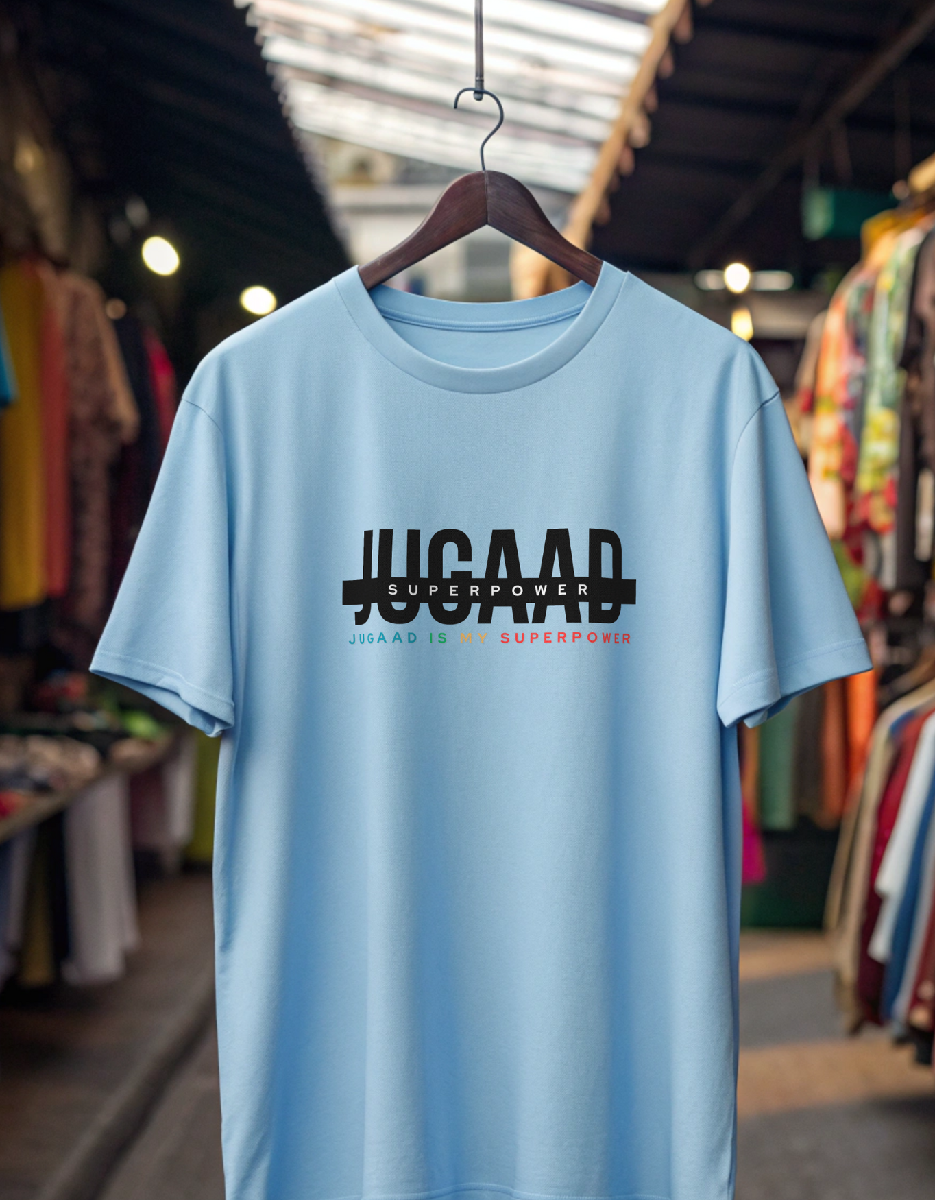 Jugaad Is My Superpower Unisex Oversized Classic T-Shirt