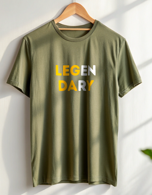 Legendary( LEG DAY) Unisex Classic Crew T-Shirt