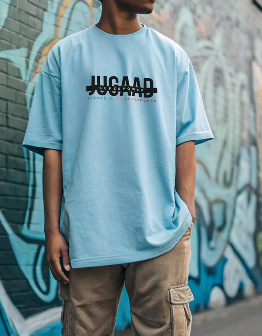 Jugaad Is My Superpower Unisex Oversized Classic T-Shirt