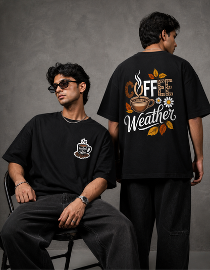 Coffee Weather Oversized Classic T-Shirt