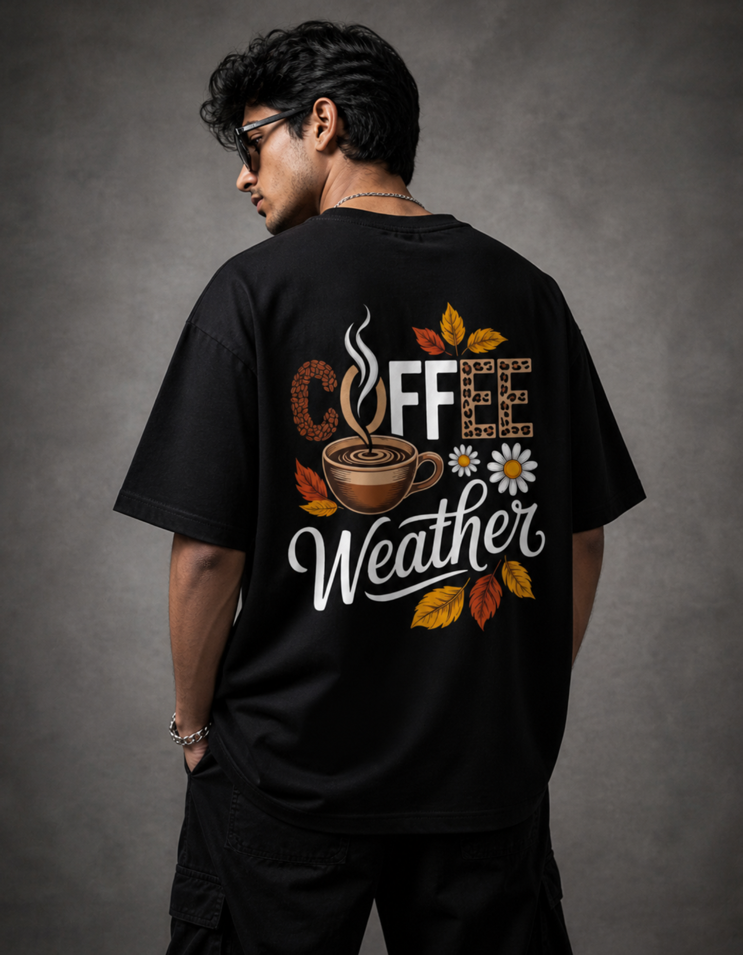 Coffee Weather Oversized Classic T-Shirt