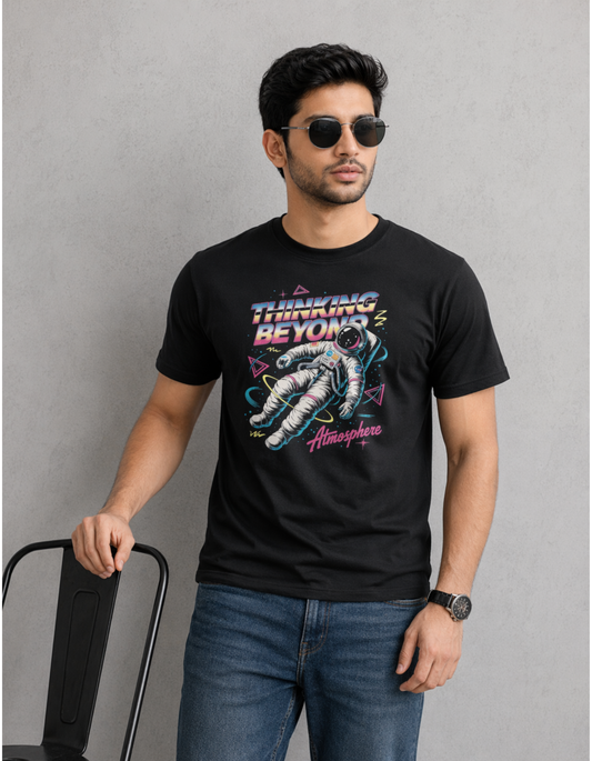 Thinking Beyond Atmosphere Classic Crew T-Shirt