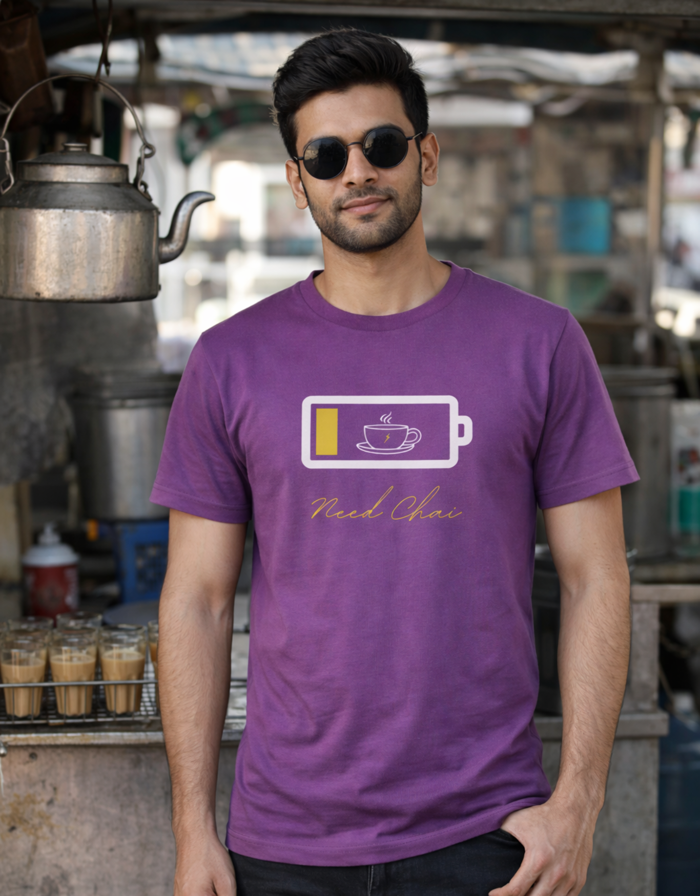 Need Chai Classic Crew T-Shirt