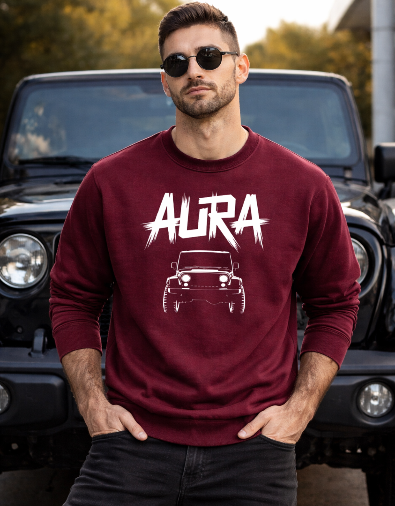 Thar Aura Men Sweatshirt