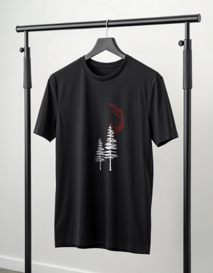 Red Moon Unisex Basic T-Shirt