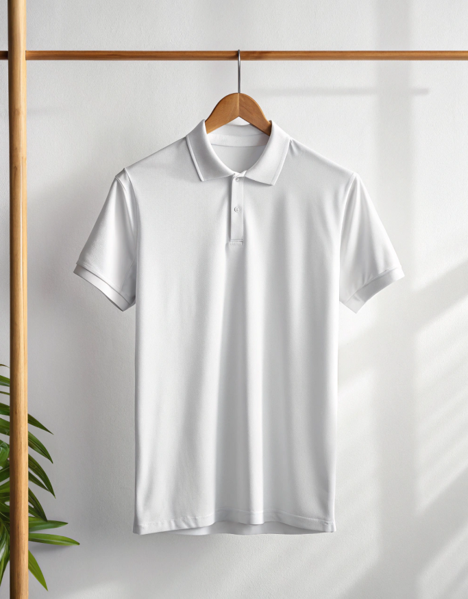 Men's Polo White