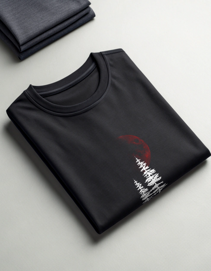 Red Moon Unisex Basic T-Shirt
