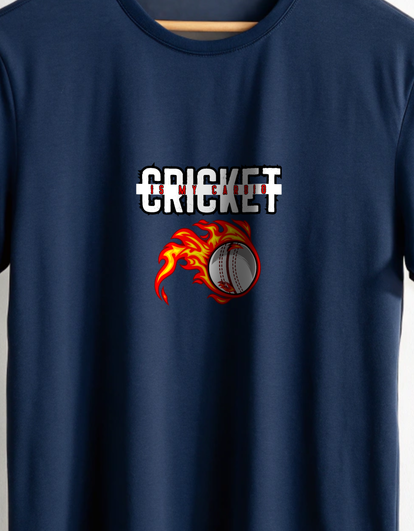 Cricket Is My Cardio Unisex Classic Crew T-Shirt