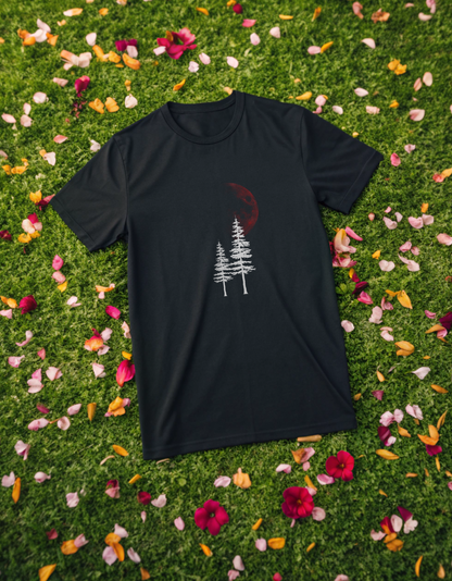 Red Moon Unisex Basic T-Shirt