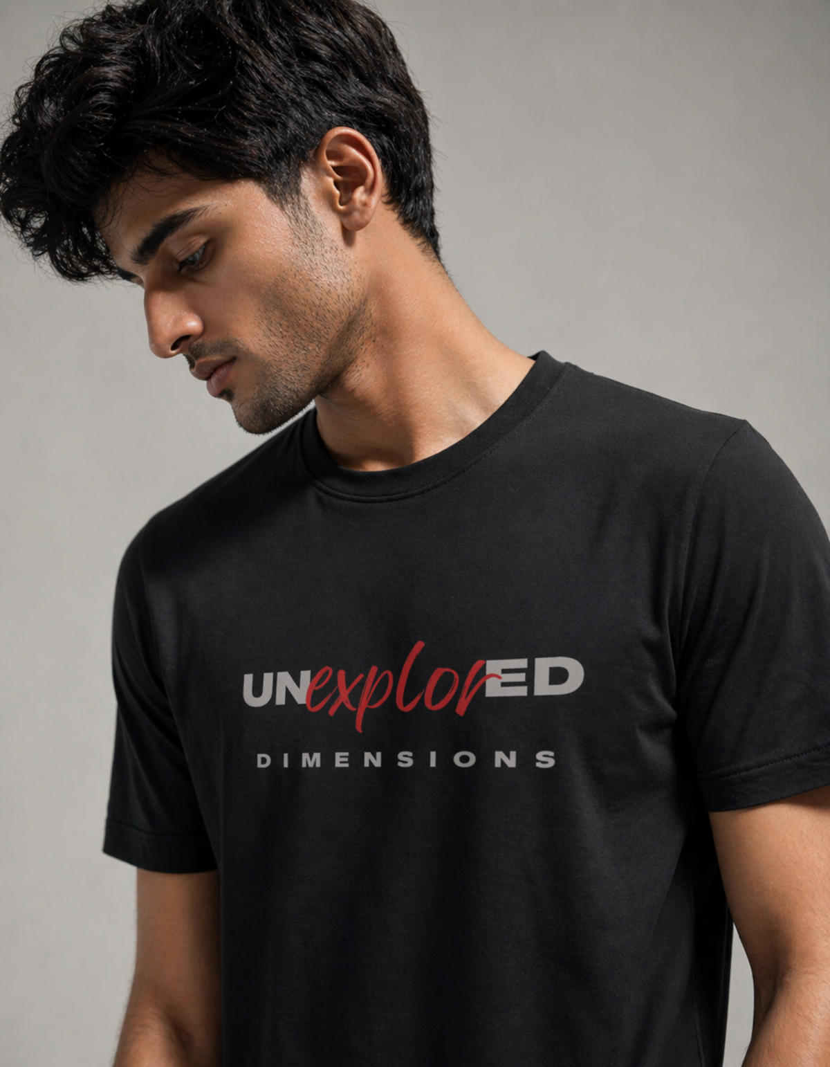 Unexplored Dimensions Motivational Classic Crew T-Shirt